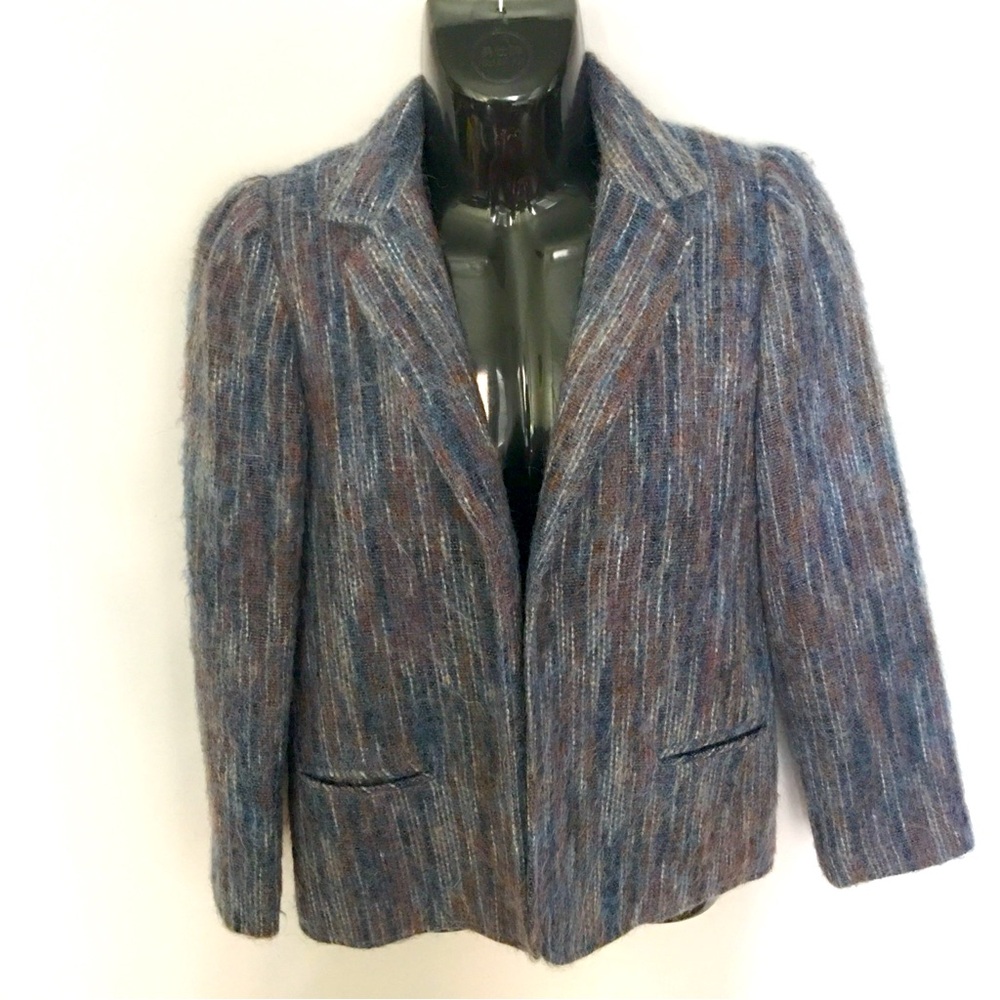 Vintage Lilli Ann Mohair Blazer Sz M